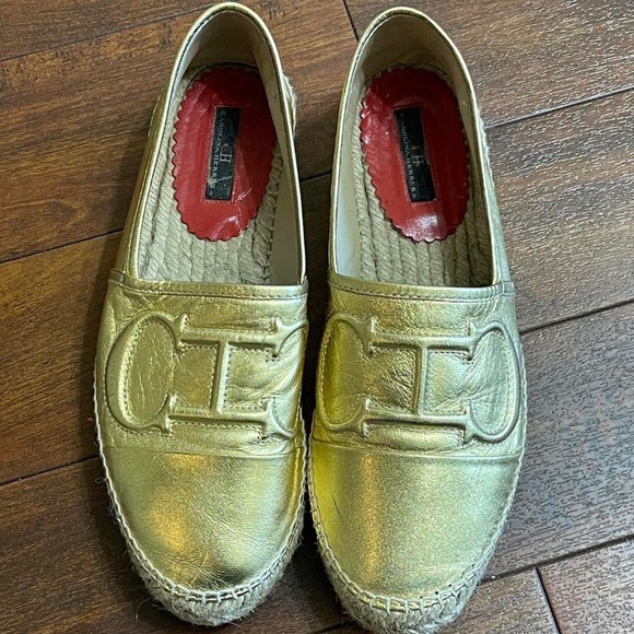 Carolina Herrera Espadrilles shoes - Gold (EU-39) - Picture 1 of 4